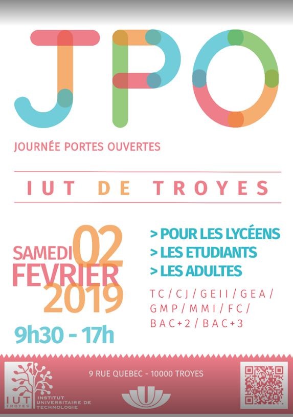 Aube Portes Ouvertes Journee Portes Ouvertes Iut De Troyes Agenda Troyes 10000