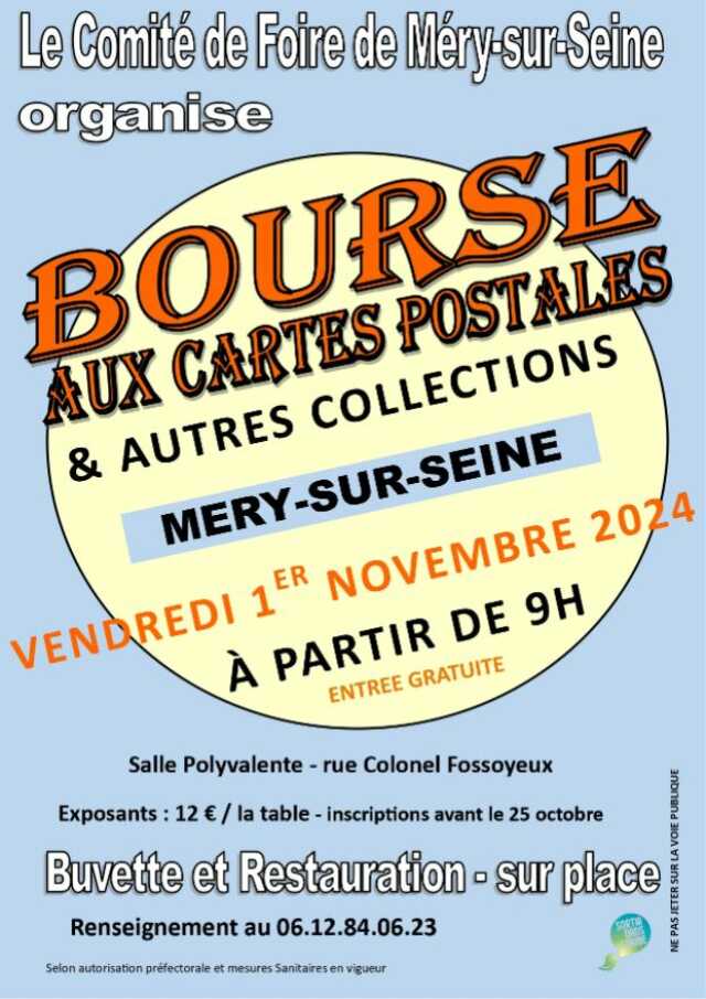 Bourse aux Cartes Postales, à Méry-sur-Seine