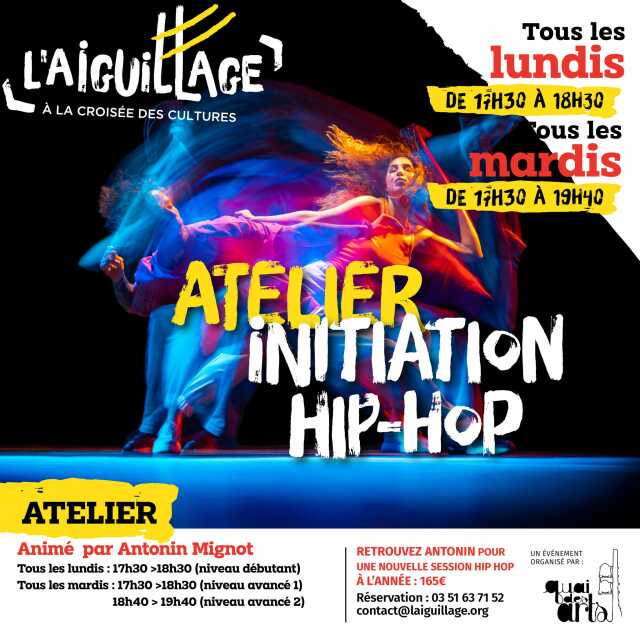 Atelier : initiation à la danse hip-hop et breakdance