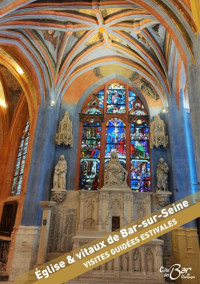 Visite guidée : Eglise & Vitraux de Bar-sur-Seine