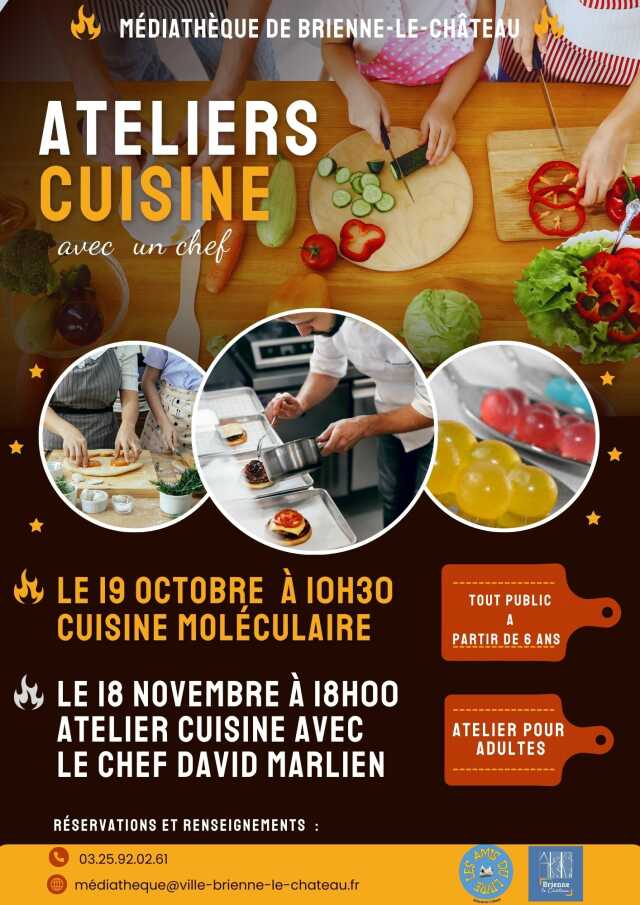 Atelier de cuisine moléculaire