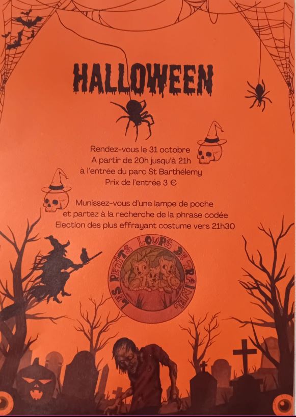 Halloween, à Traînel