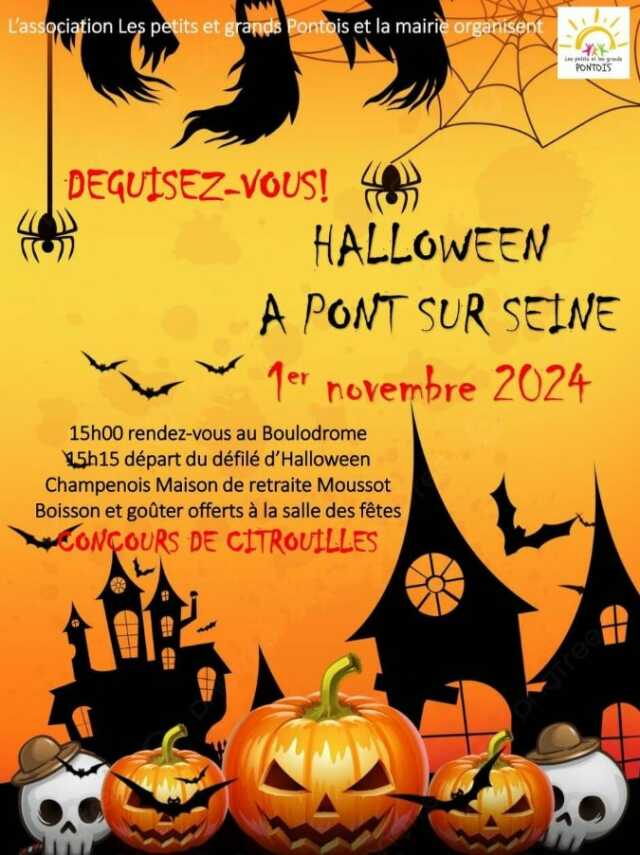 Halloween, à Pont-sur-Seine