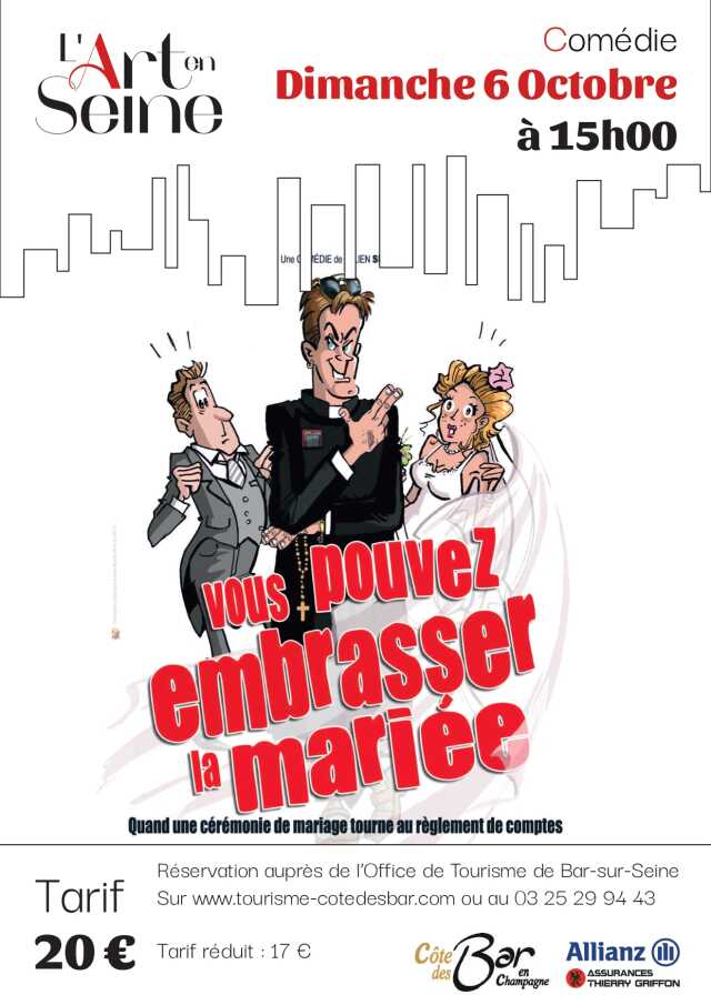 Théâtre : Vous pouvez embrasser la mariée