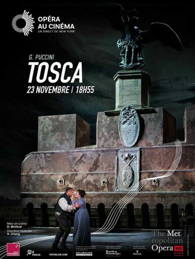 Met Opéra - “Tosca” au cinéma Lumière de Nogent-sur-Seine