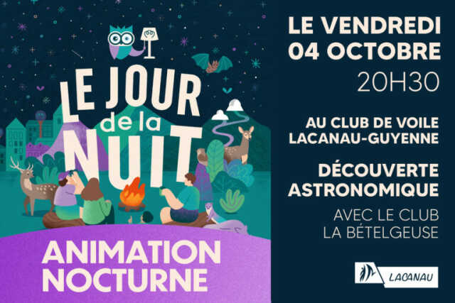 Le Jour de la Nuit (Animation Nocturne) : Découverte Astronomique avec le club la bételgeuse