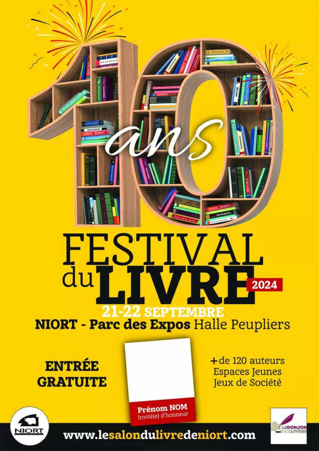 Festival du Livre de Niort 2024