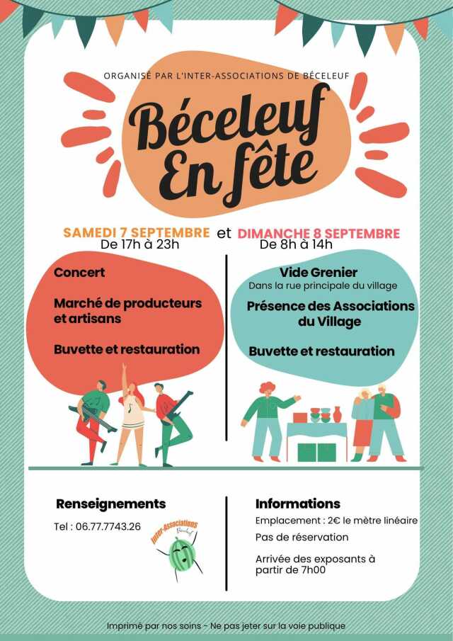 Béceleuf en fête