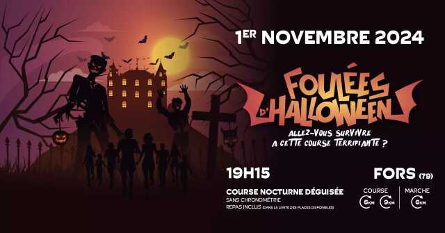 Course : Les Foulées d’Halloween à Fors