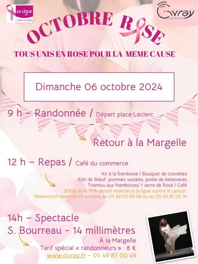 Octobre rose à Civray