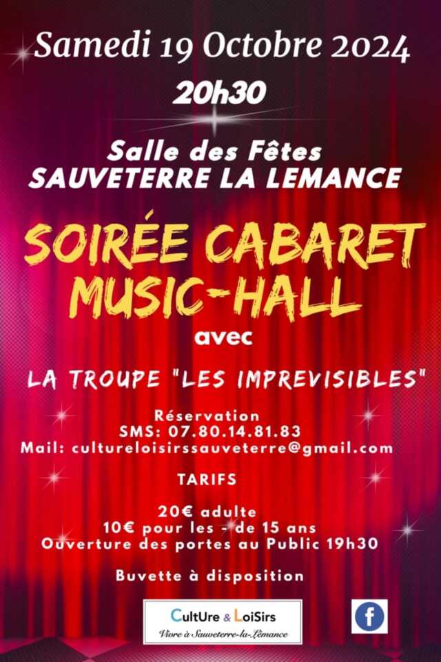 Soirée Cabaret Music-Hall