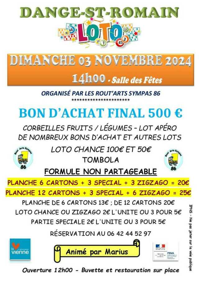 LOTO DU 03/11