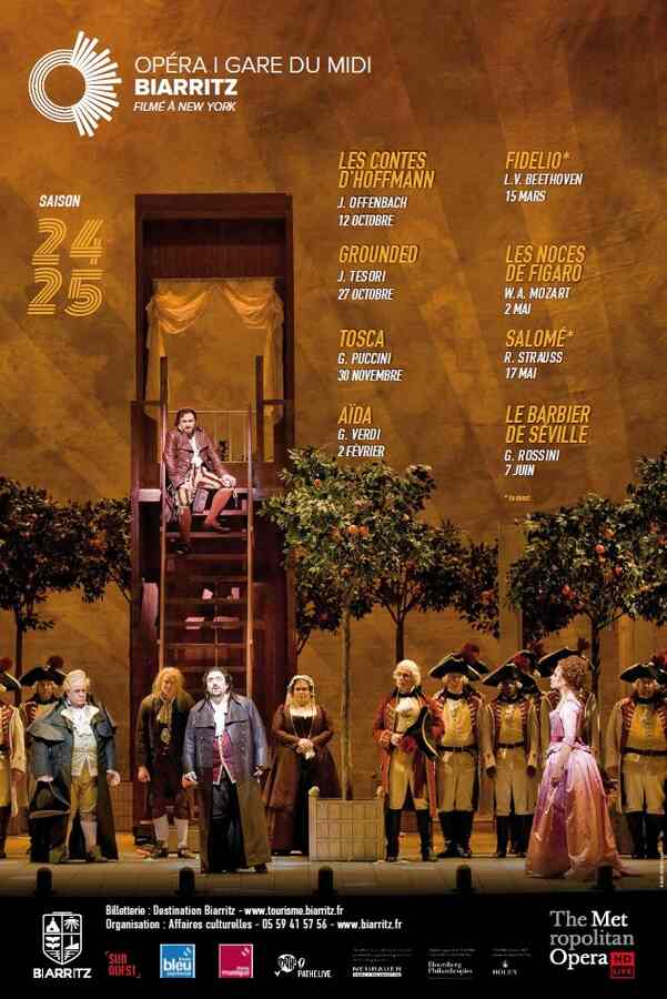 Retransmissions du Metropolitan Opera de New York 2024/2025 : Formules 8 (intégrale), 6 ou 4 opéras