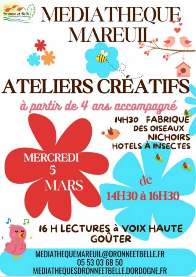 Ateliers créatifs