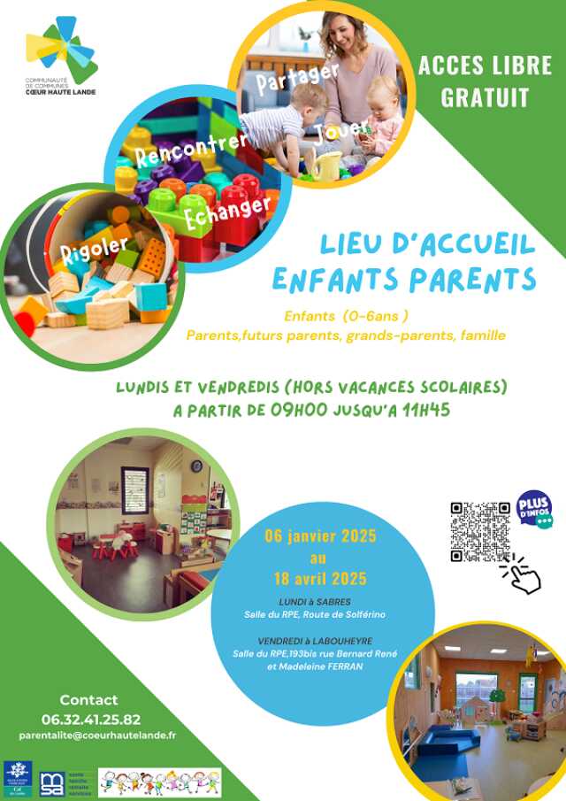 Lieu d'Accueil Enfants Parents