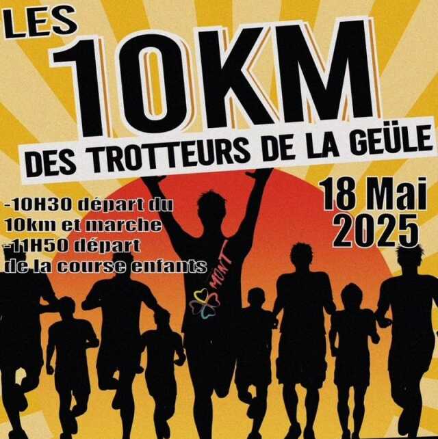 Les 10 km des trotteurs de la Geüle