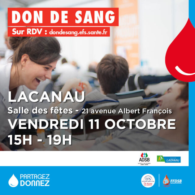 Don du sang - sur inscription