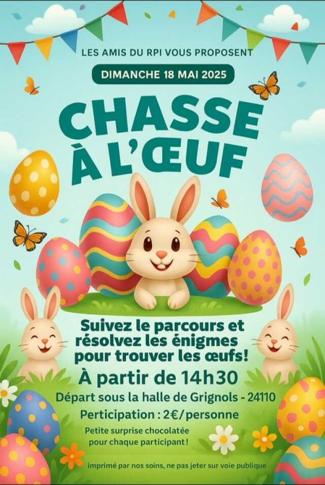 Chasse aux oeufs