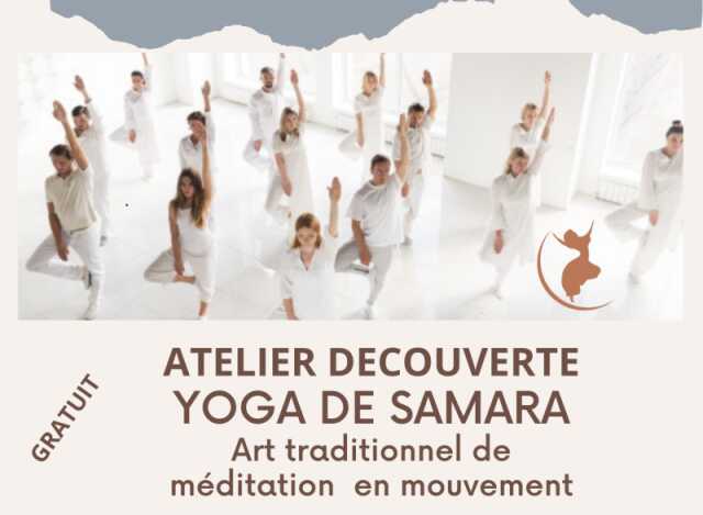 Atelier découverte de yoga de samara