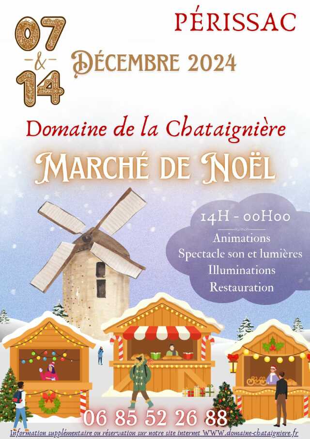 Marché de Noël au Domaine de la Chataignière