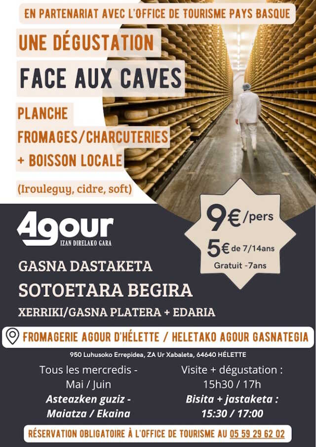 Visite et dégustation face aux caves - Musée du Pastoralisme Agour