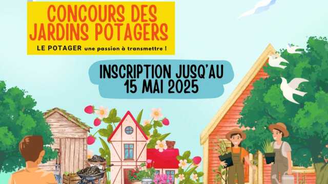 Concours des Maisons Fleuries et Jardins Potagers 2025 à Trélissac : les inscriptions sont ouvertes !