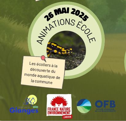 Fête de la nature, exposition de photos des espèces trouvées à Glanges