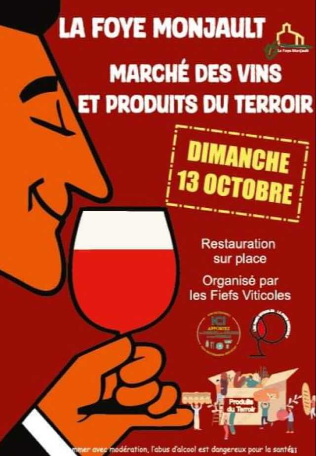 Marché des vins et produits du terroire à La Foye Monjault