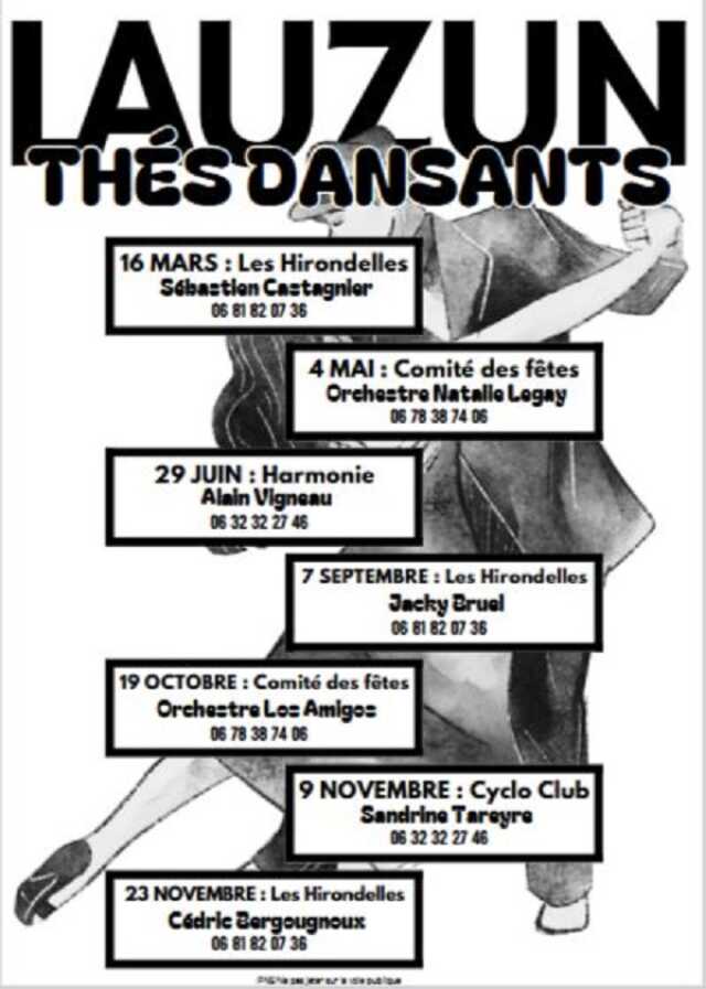 Thé dansant du Club Les Hirondelles