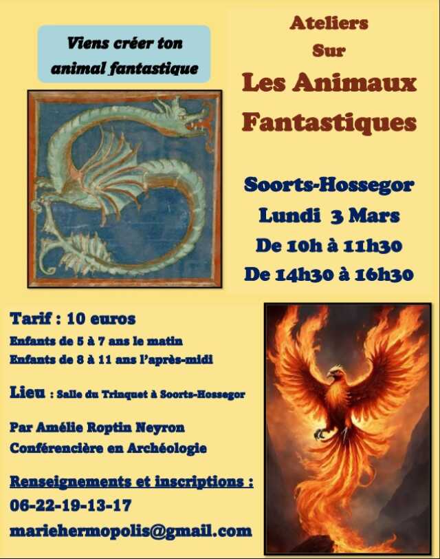 Atelier sur les animaux fantastiques