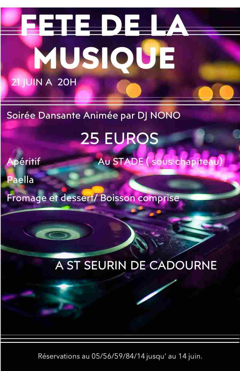 Fête de la musique à Saint-Seurin-de-Cadourne