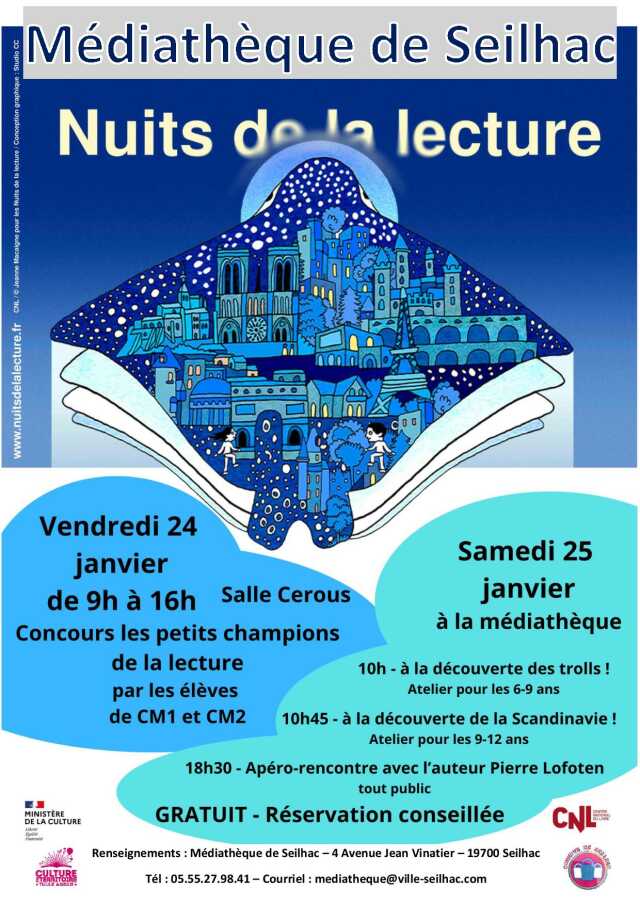 Médiathèque : Nuit de la lecture