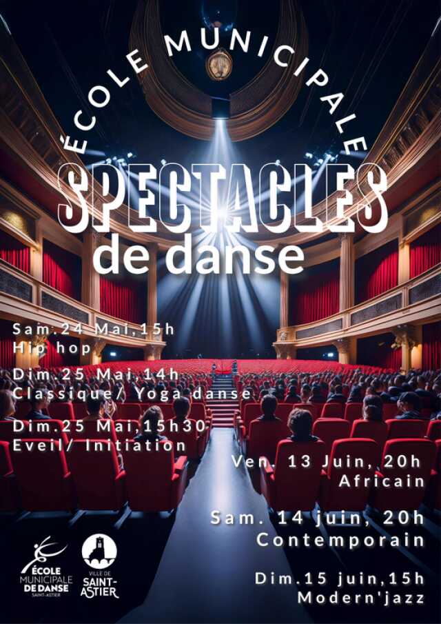 Spectacle de l'école de danse, Classique et Yoga Danse : 