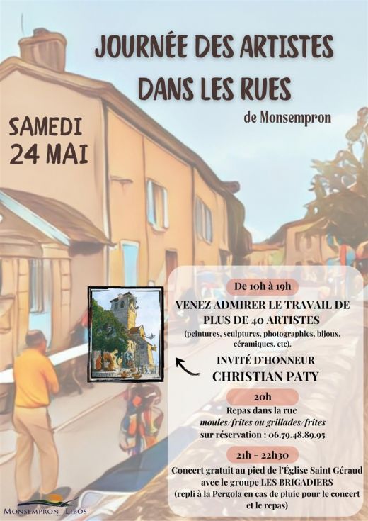 Journée des artistes dans les rues