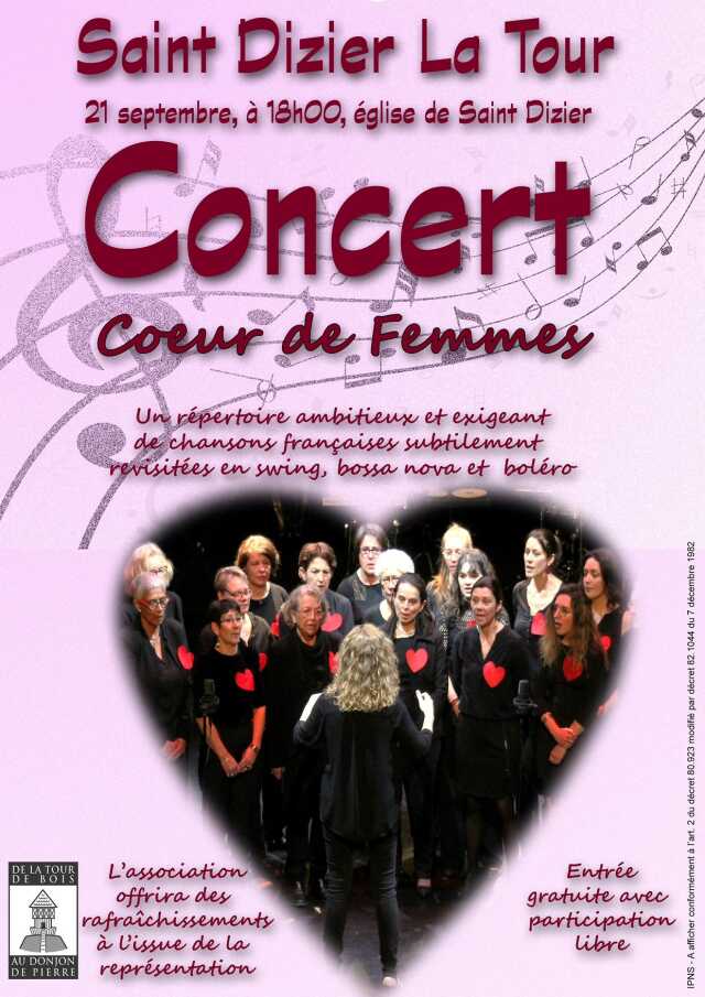 Concert 'Coeur de Femmes'