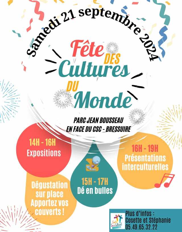 Journées du Patrimoine - La fête des cultures du monde