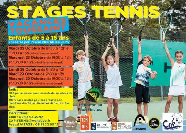 Stage de Tennis