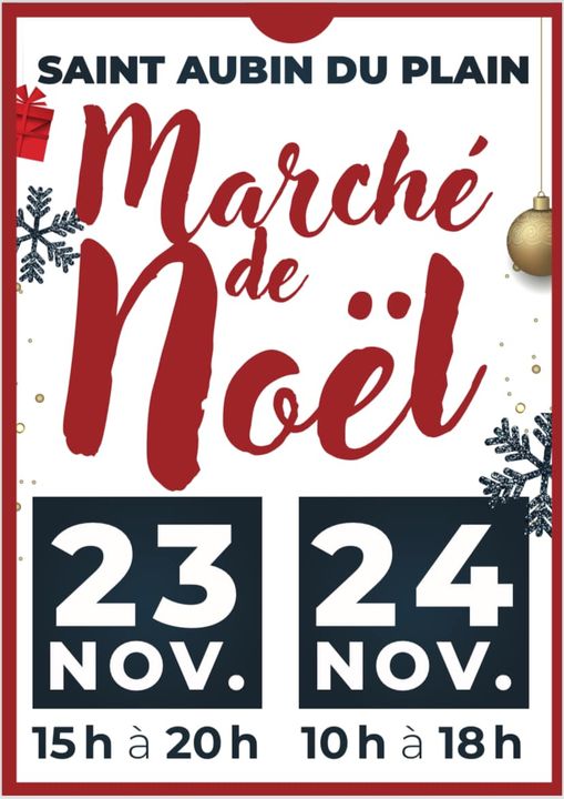 Marché de Noël à Saint Aubin du Plain