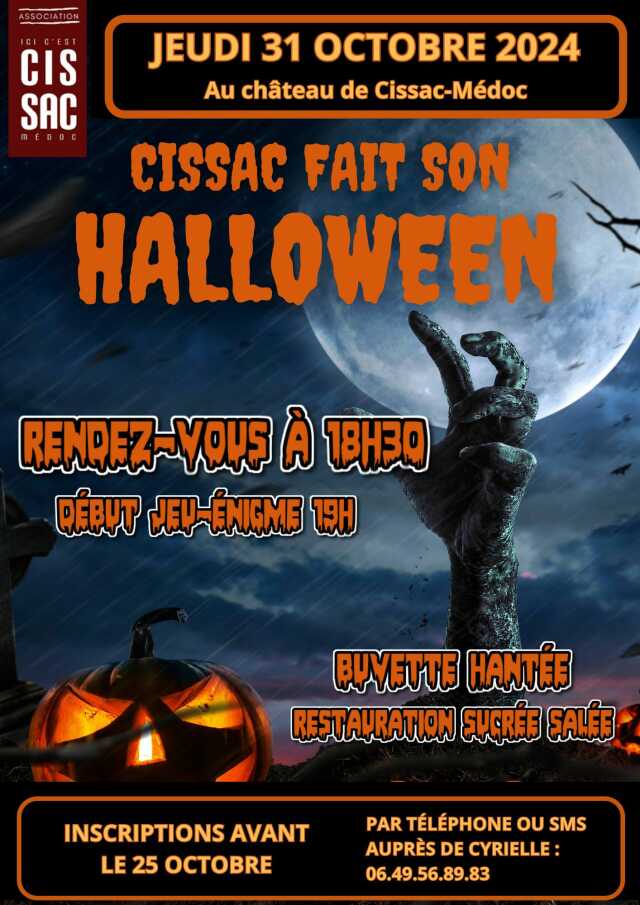 Cissac fait son Halloween