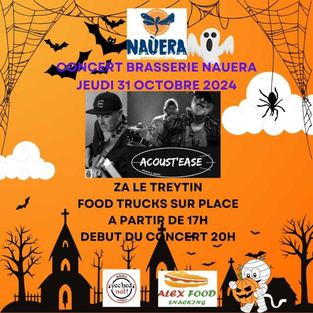 Concert d'Halloween chez Nauera