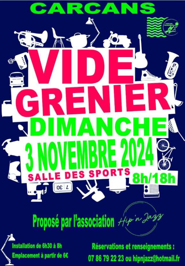 Vide-grenier - Association Hip'n Jazz