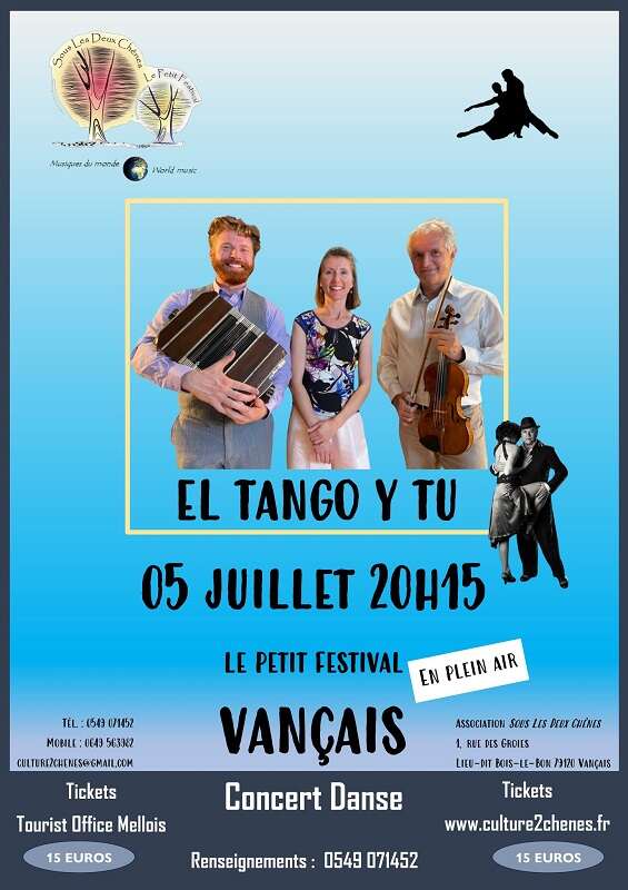 Le Petit Festival : Concert EL TANGO Y TU
