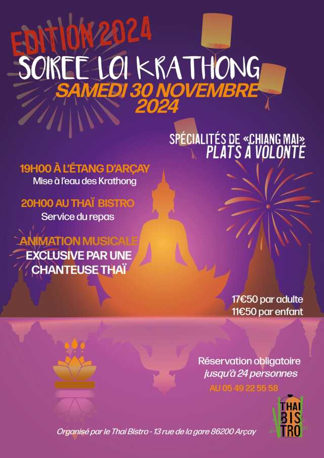 Soirée Loi Krathong