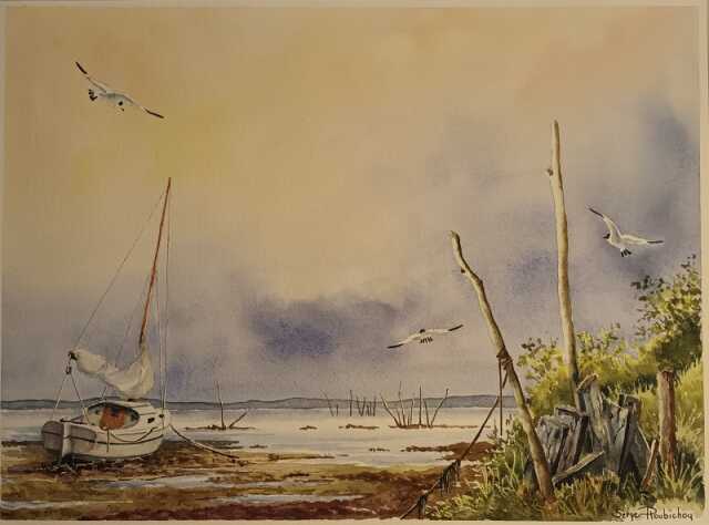 Exposition de peintures à l'aquarelle & encres