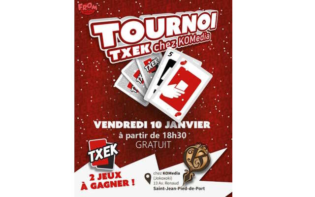 Tournoi de TXEK chez KOMedia