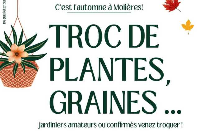 Troc de plantes, graines ...