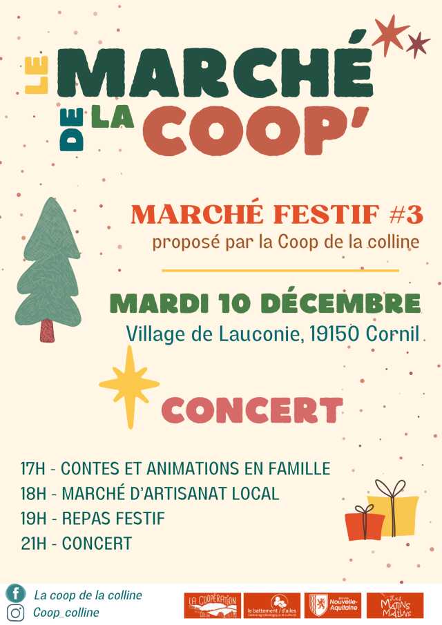 Le marché de la Coop'