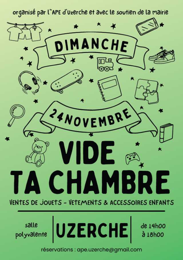 Vide ta Chambre