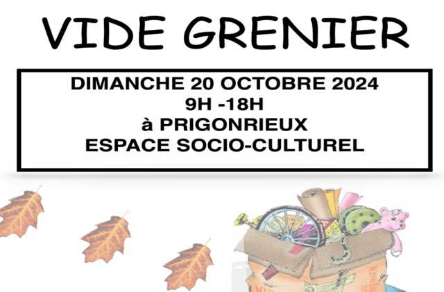 Vide-grenier d'automne