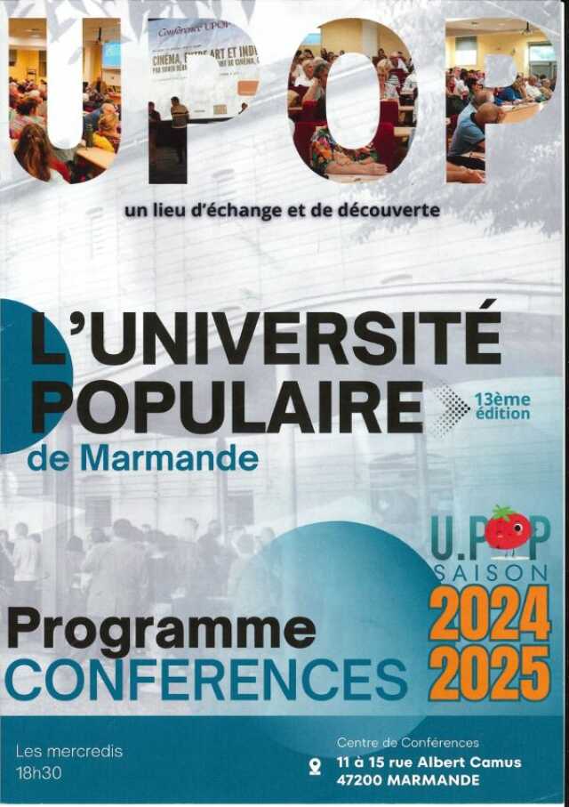 Conférence UPOP 